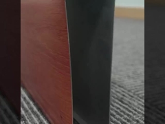 Interior Dekorasi U Bentuk tabung persegi langit-langit baffle kantor aluminium palsu bergaya modern