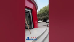 #aluminiumcompositepanel sangat normal digunakan untuk papan tanda