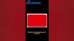 Dekorasi panel komposit aluminium untuk depan restoran, instalasi pembuatan tanda