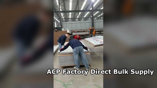 Pemuatan Massal Harian: Pengiriman Efisiensi Tinggi dari Basis Manufaktur ACP Kami