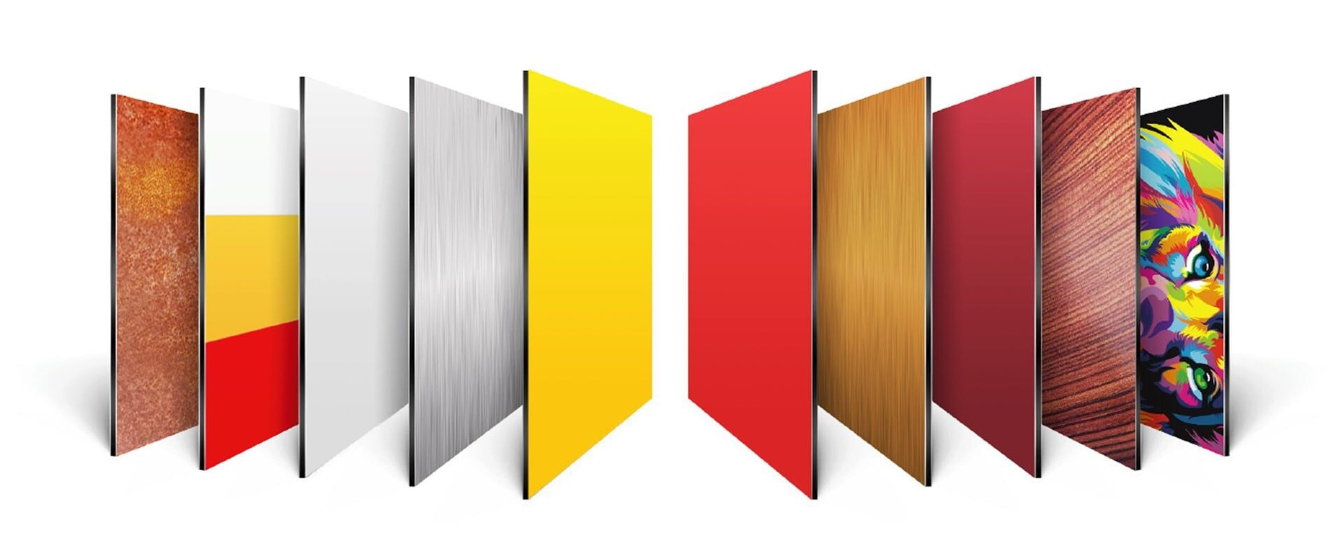 kualitas Panel Komposit Aluminium PE pabrik