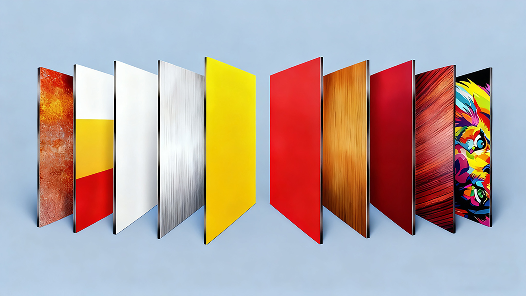 kualitas Panel Komposit Aluminium PE pabrik