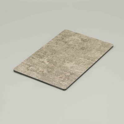 Papan Komposisi Aluminium Marmer yang Hidup Platform Tampilan Papan Tanda Aluminium Acp