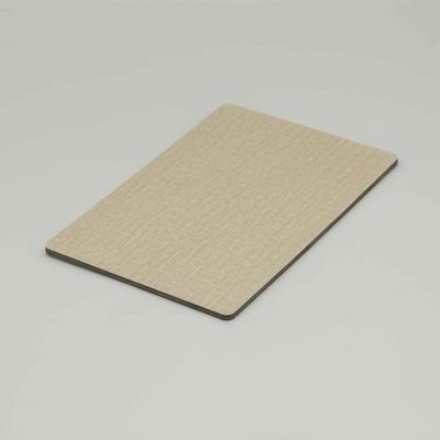 Panel Komposit Aluminium Nano PVDF Anti-Goresan 4mm - ACM yang Berbersih Sendiri untuk Fasad Bangunan