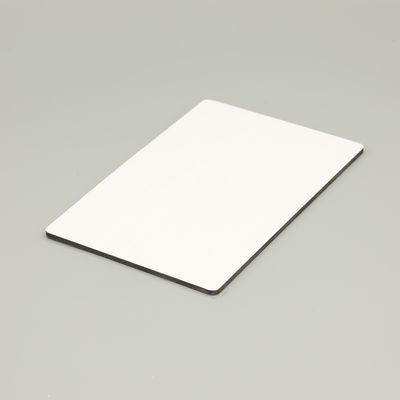 LDPE Putih PE Aluminium Komposit Panel Indoor Outdoor Acp Roofing Sheet