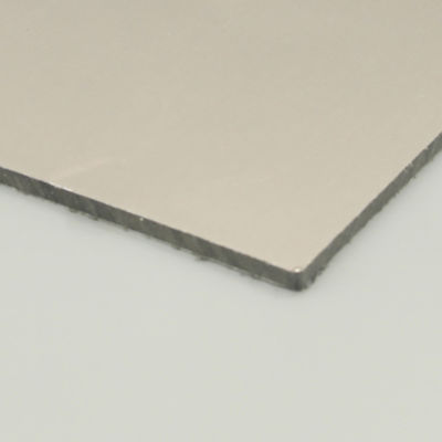 Panel Komposit Aluminium Warna Solid 3MM 1.22x2.44m Lapisan yang sangat baik untuk dekorasi bangunan