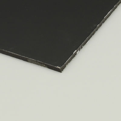Kopi gelap Panel Komposit Aluminium Untuk Dekorasi Bangunan Konstruksi 4MM 1.22*2.44m ACM ACP bahan dekorasi dinding