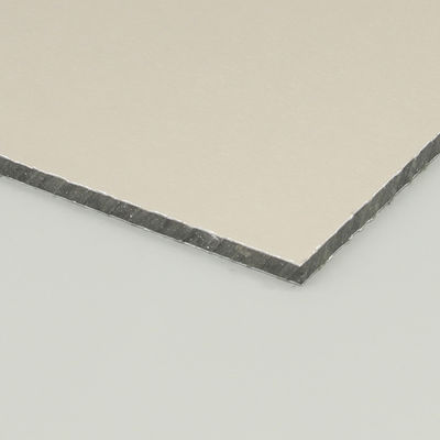 Pemasok Panel Komposit Aluminium Gery Normal Untuk Dekorasi Bangunan Konstruksi 4MM 1.22*2.44m