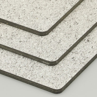 Lapisan Dekorasi dinding eksterior tahan goresan Batu kasar Tekstur Panel komposit aluminium 4MM 1.22*2.44m