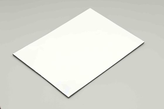 Panel Komposit Putih Luar Ruangan Dekorasi Dalam Ruang Acp Interior Wall Cladding