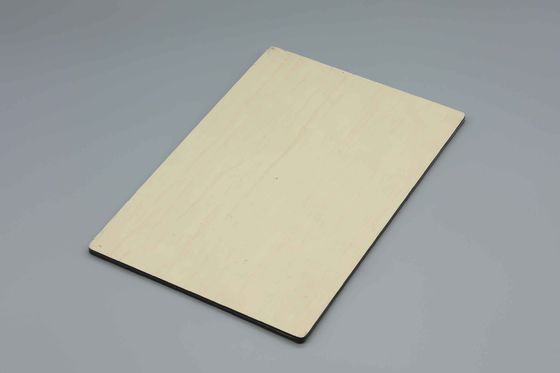 Panel Komposit Aluminium Tekstur Kayu Jati Batu Kayu 2-6mm Untuk Pelapis Dinding Dan Desain Interior