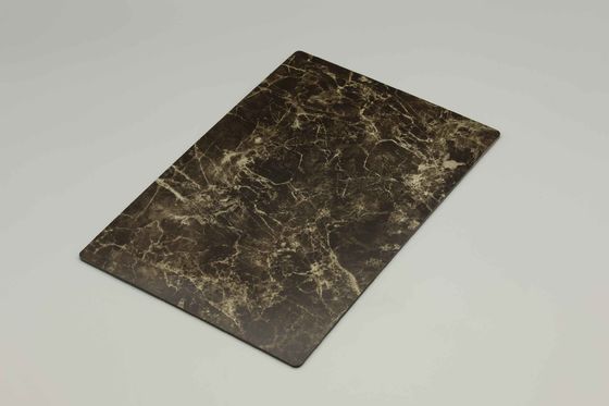 1220 X 2440MM 4MM Panel Komposit Marmer Acp 3mm Komposit Aluminium