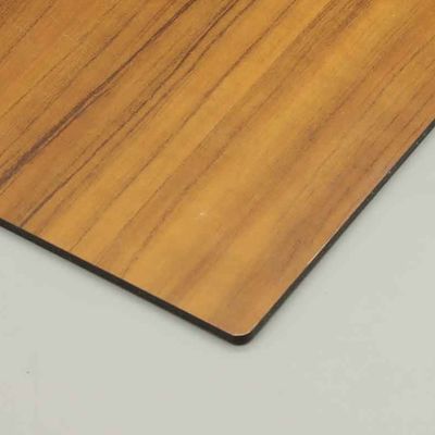 Harga lembaran ACP kayu / Harga panel komposit biji kayu