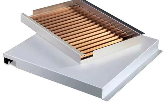 Struktur Modern   Panel Aluminium Eksterior Anti Statis Untuk Dinding Fasad  Dekoratif Tahan Lama Dan Tahan Korosi  Sempurna