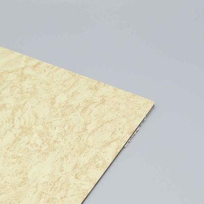Panel Komposit Aluminium Marmer Batu India HDPE 3MM Acp Panel Komposit Aluminium
