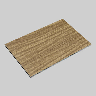 Panel Atap  Aluminium Walnut 3MM 4 X 8FT Panel Komposit Aluminium