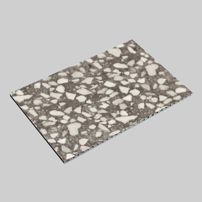Anti-Cratch Aluminium Honeycomb Core Panel Light Grey A2 Fireproof Aluminium Honeycomb Sandwich Panel