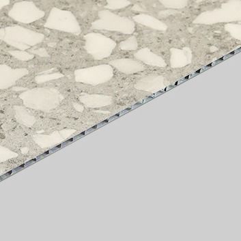 0.2mm A2 Arsitektur Aluminium corrugated Metal Panel Sheet Untuk atap tertutup Dekorasi jangka panjang