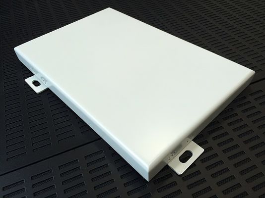 Erosi tahan sikat aluminium veneer Fluorocarbon dilapisi anti-statis eksterior wall plate