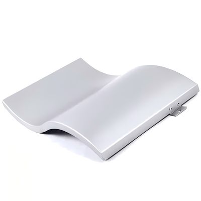 Single Double Curves Aluminium Veneer Curtain Wall Building Facade Panel Aluminium Hiperbolik
