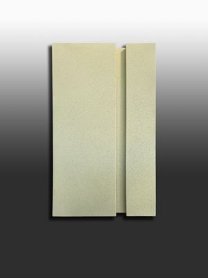 Desain Estetika Panel Solid Aluminium Dengan Lapisan Dinding 2,00MM Ditutupi Dengan Cat PE Dekorasi jangka panjang Dinding Luar Bangunan.