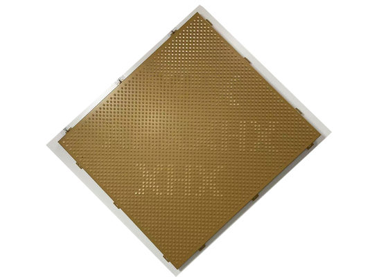 Panel Solid Aluminium Yang Menyenangkan Secara Estetis Dengan Lapisan Dinding 2,00MM Dilapisi Dengan Cat PE Untuk Dekorasi Dinding Luar Bangunan Yang Lama