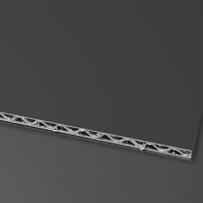 3d ACP Lembar Aluminium Fasad Tembok Panels Komposit Calding Dengan Pelindung Film Ringan Berat 4 * 8 Feet