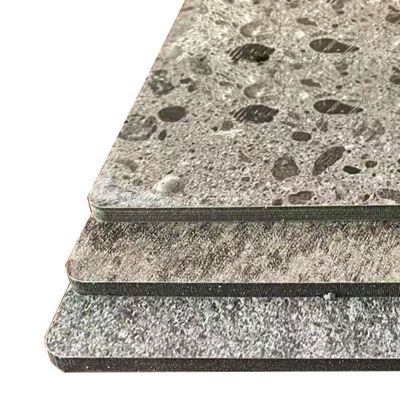 Dinding eksterior tahan goresan Tipe Dekorasi Acp Sheet Interior Fasad Acp Cladding Bahan bangunan Aluminium Ketebalan 0.43mm Curtainwall