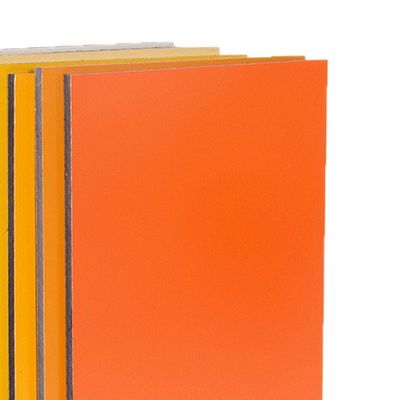 Panel Komposit Aluminium PVDF tebal 4mm 1220x2440mm tahan cuaca yang kuat