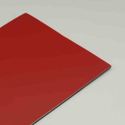 Fluorocarbon-coated Matte ACP 3mm Interior canggih Exteriors Dekorasi interior tahan goresan Untuk hotel Kantor Rumah mewah