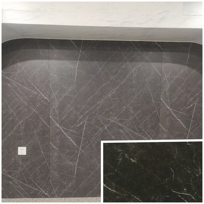PVDF Aluminium Komposit Panel 4mm Fireproof Lambaan Luar 200 Warna