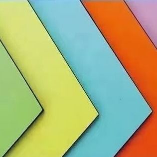 Panel Acp Aman Untuk Fasad Bangunan PE Aluminium Composite Panel Untuk Eksterior Bangunan