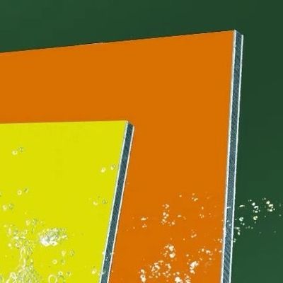 Panel Komposit Aluminium PE 3mm 6mm untuk Dekorasi Dinding Bangunan