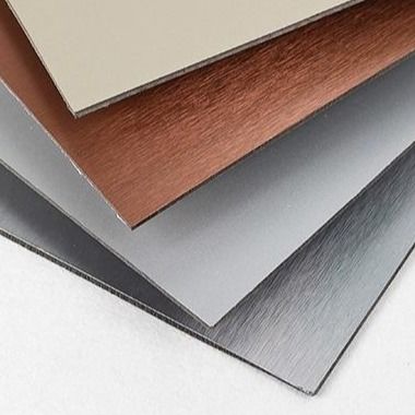 Panel Komposit Aluminium PE 3mm-6mm untuk Dekorasi Konstruksi
