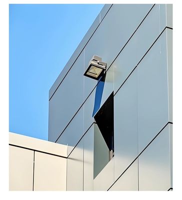 Milky PE Aluminium Composite Panel AA AB Core untuk dinding eksterior bangunan